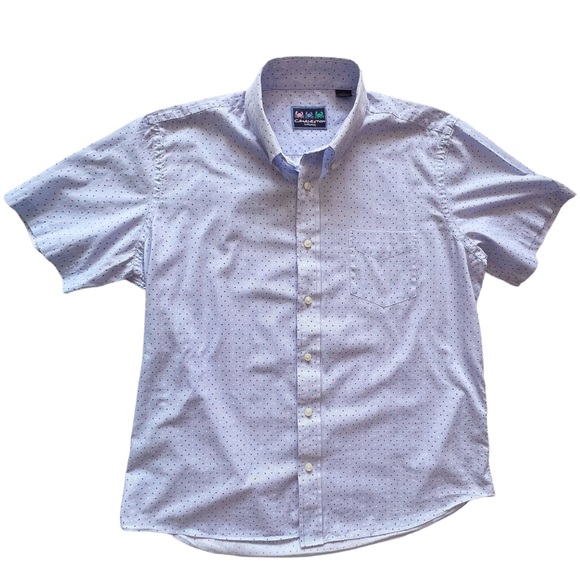 Charleston Threads Stars and Stripes Short Sleeve Button Down | XL - Picture 6 of 11